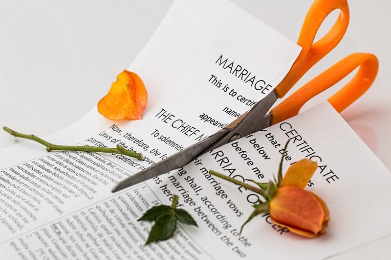 Divorce concept image